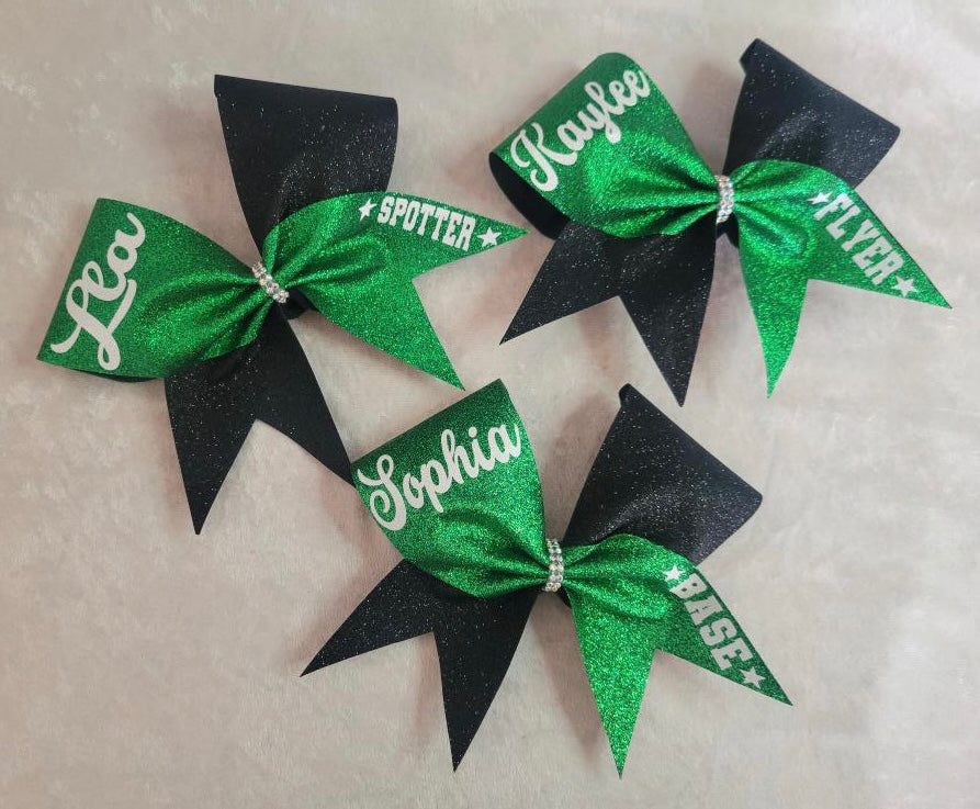 Flyer- Base- Spotter- Backspot Bows